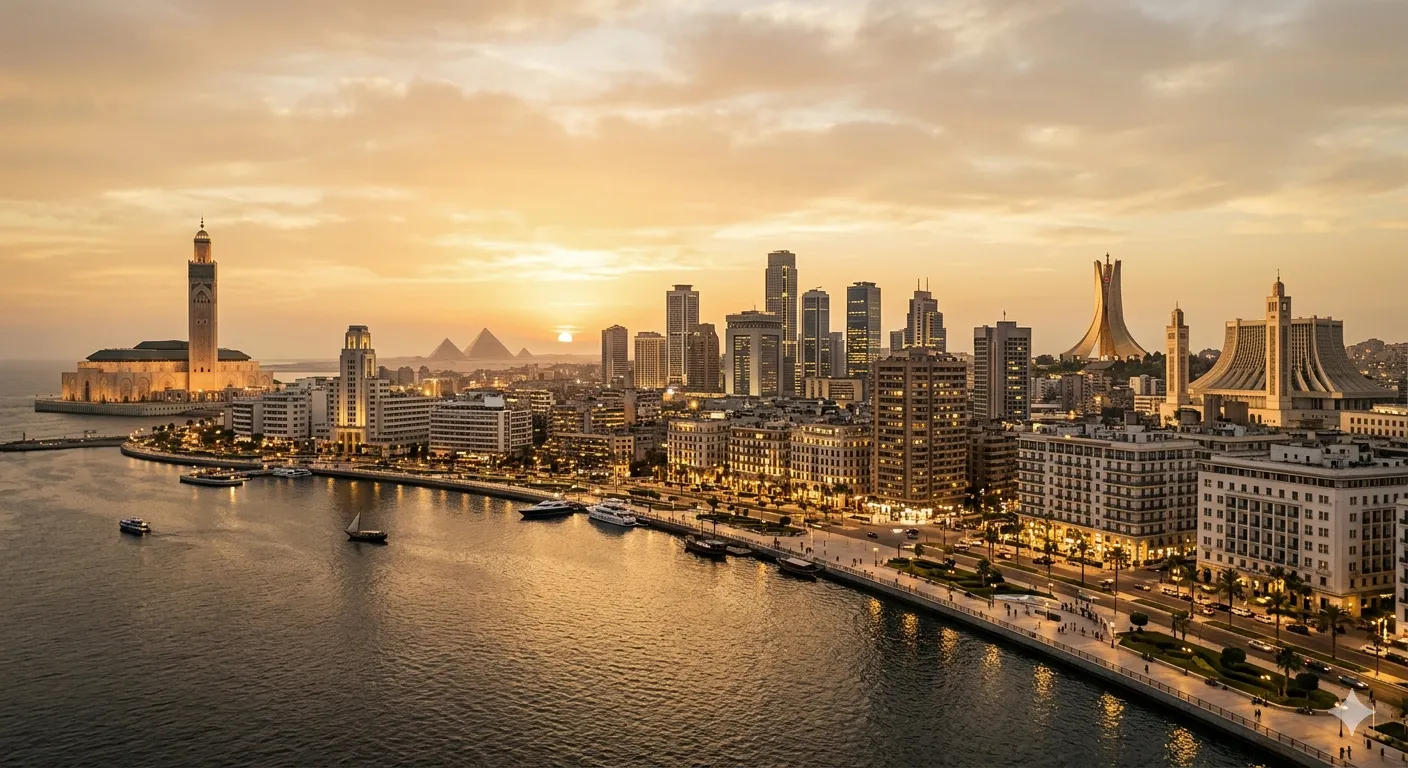 North Africa skyline — Moro & Partners real estate consulting market